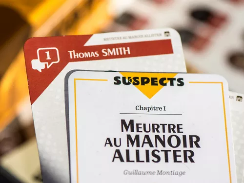 Test du jeu SUSPECTS manoir 1